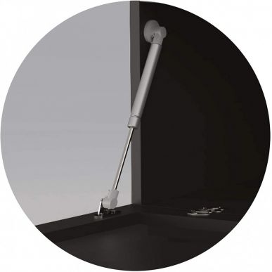 MELICONI 12050F GLASS BLACK